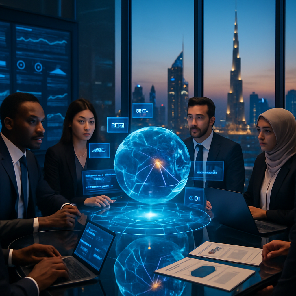 Supporting visual: domain management and Dubai context